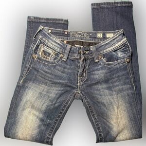 Miss Me Women's Blue Jeans capri size 25